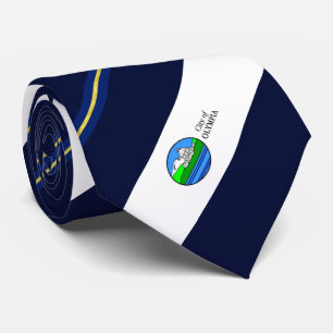 Gravata bandeira Olímpica (Washington) Neck Tie