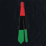 Gravata Bandeira Pan-Africana Kwanzaa<br><div class="desc">Tinta panafricana do pescoço de Kwanzaa</div>