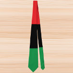 Gravata Bandeira Pan-Africana Kwanzaa<br><div class="desc">Tinta panafricana do pescoço de Kwanzaa</div>
