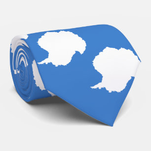 Gravata Bandeira Patriótica Antártica