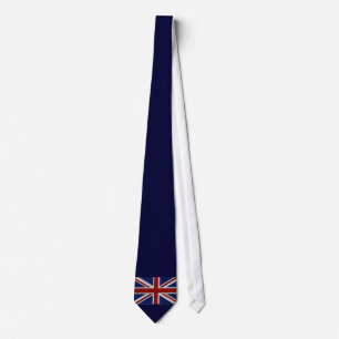 Gravata Bandeira Patriótica da Grã-Bretanha, bandeira da U