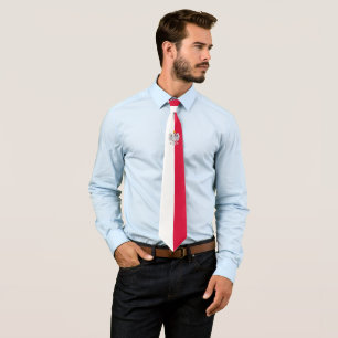 Gravata Bandeira polonesa e Polônia de águia, empresa/es