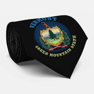 GRAVATA BANDEIRA VERMONT GREEN MONTAIN