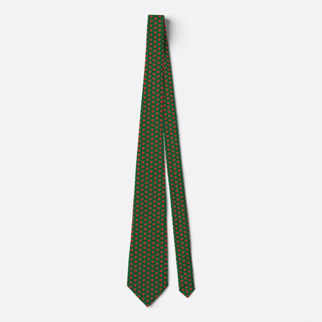 Gravata Bangladesh Flag Hearts Tie (Frente)
