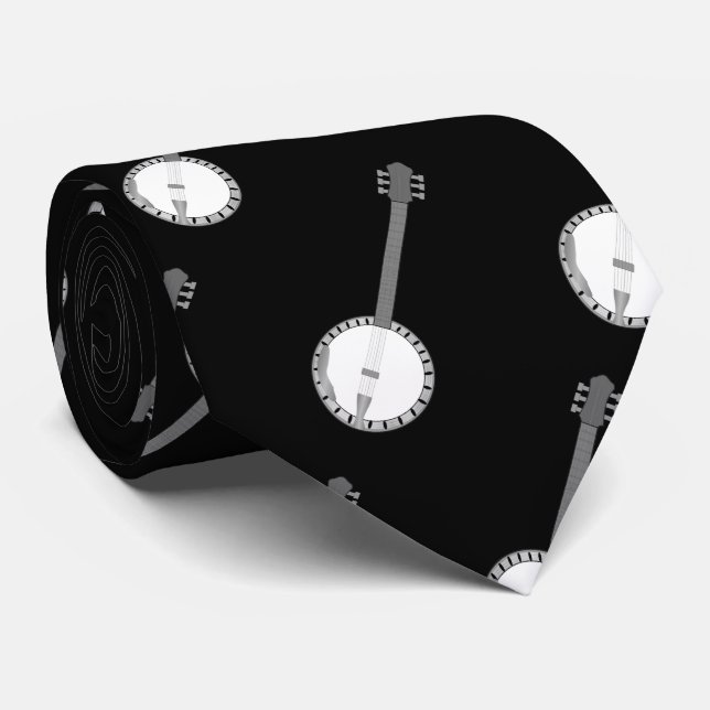 Gravata Banjo Design (Rolled)