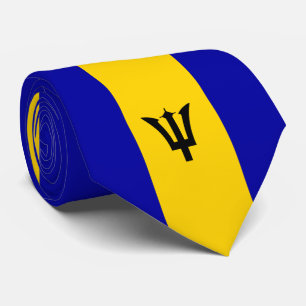 Gravata Barbados Flag Neck Tie
