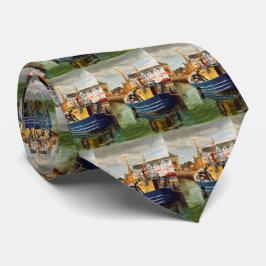 Gravata Barcos de pesca no porto