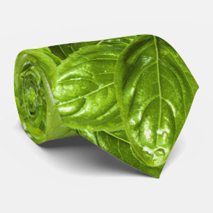 Gravata Basil Deixa O Pescoço Padrão