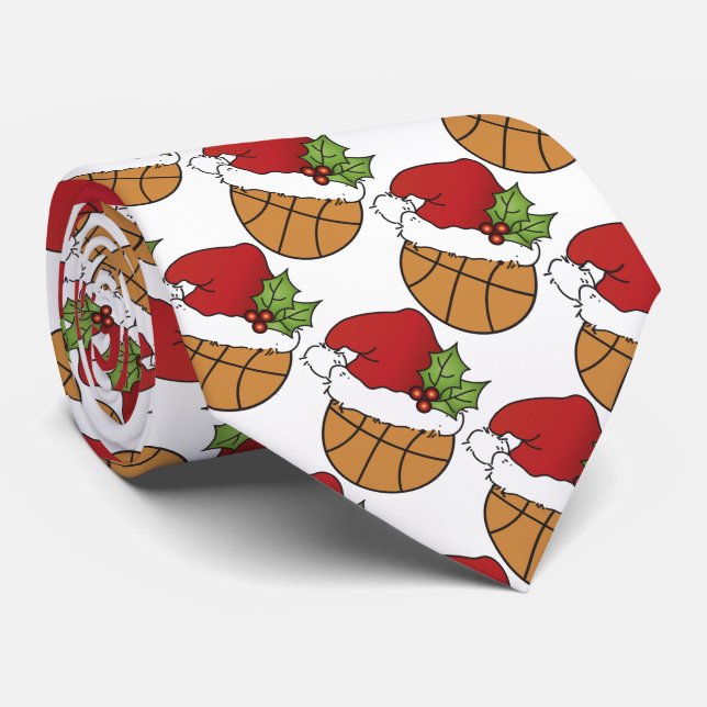 Gravata Basquete Natal Hat (Rolled)
