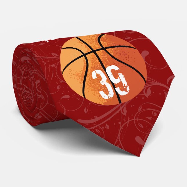 Gravata Basquete (Personalizável) (Rolled)
