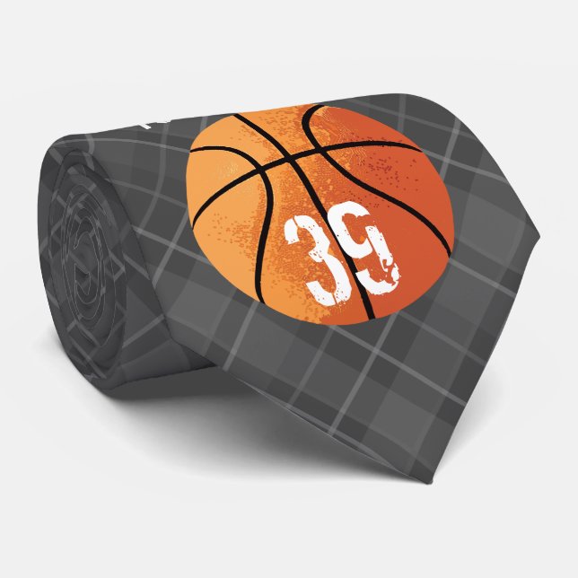 Gravata Basquete (Personalizável) (Rolled)