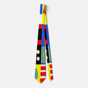 Gravata Bauhaus Shapes