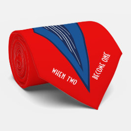 Gravata Bauhaus Tuxedo RB Casamento Vermelho Personalizado