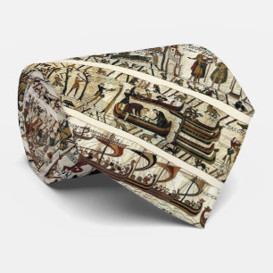 Gravata BAYEUX TAPESTRY 1066 Batalha do Padrão de Hastings