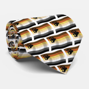 Gravata Bear Brohood Flag Tie