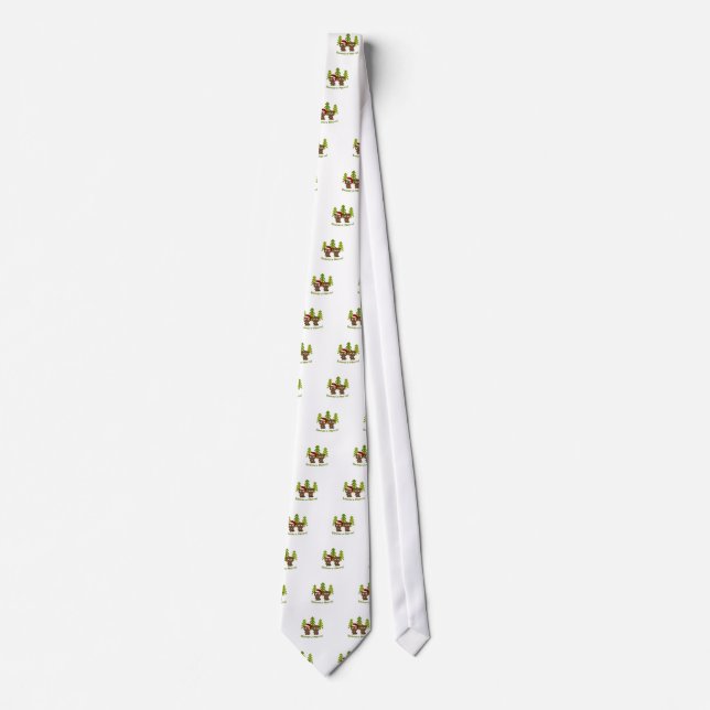 Gravata Beaver-y Alegre! Castores de Natal (Frente)