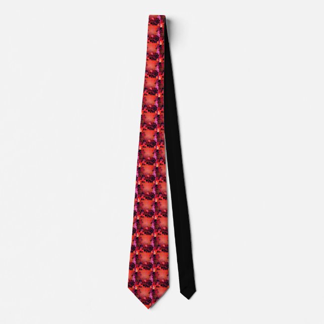 Gravata Bee Hive Red (Frente)