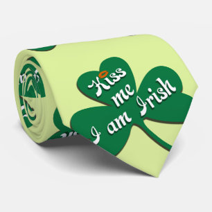 Gravata Beije-me que eu sou irlandês