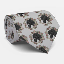 Gravata Bellflower Black Horse tie