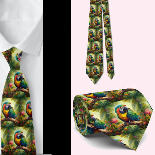 Gravata Belo Arco-Íris Parroz Necktie