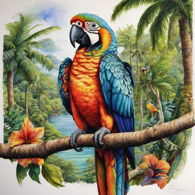 Gravata Belo Arco-Íris Parroz Necktie (Criador carregado)