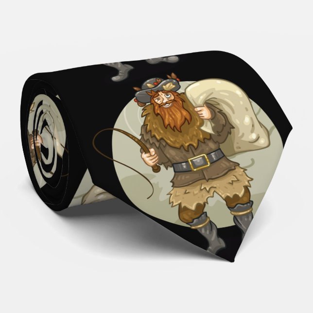 Gravata Belsníquel necktie - Natal Holiday tie 2022 (Rolled)