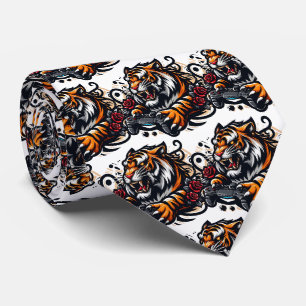 Gravata Bengala Tigre Gamer