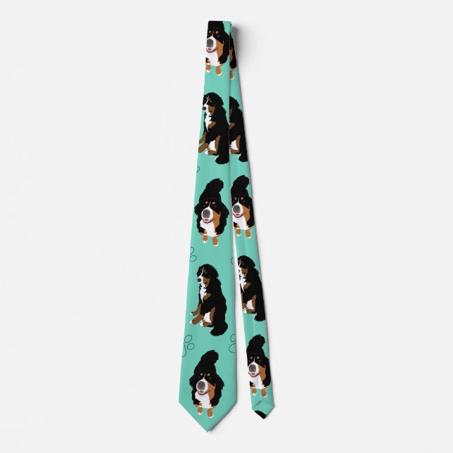 Gravata Bernese Mountain Dog Tie (Frente)