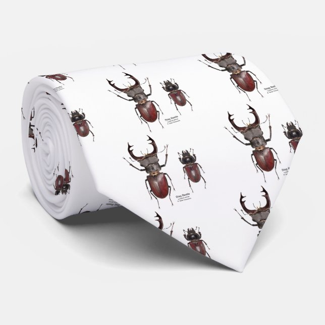 Gravata Besouro de Stag (Rolled)