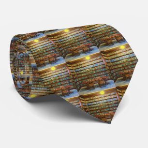 Gravata Biblioteca Books Watercolor, 