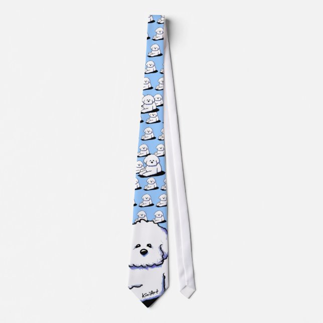Gravata Bichon Frise Neck Tie (Frente)