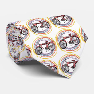 Gravata Bicicleta Retro