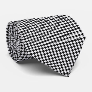 Gravata Black and White Houndstooth by Shirley Taylor