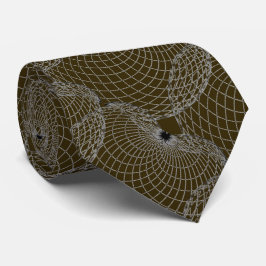 Gravata Black Bronze 322401 e Cinzas prateadas "Aranha Web