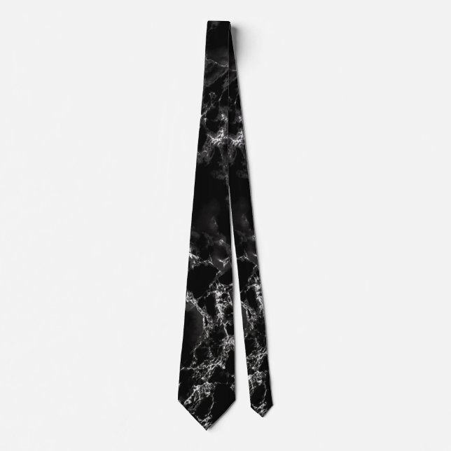 Gravata Black Marble Neneck Tie (Frente)