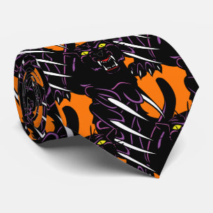 Gravata Black Panther Head Garra Pescoço De Futebol