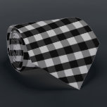 Gravata Black White Gray Checkerboard<br><div class="desc">Great gift ideas for birthday, Christmas, Father's Day ... </div>