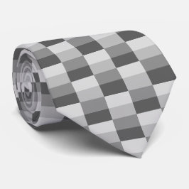 Gravata Blocos de Cores de Sombras de cinza