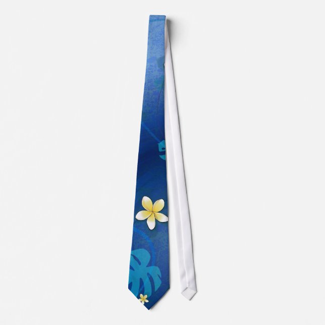 Gravata blue09 tropical (Frente)