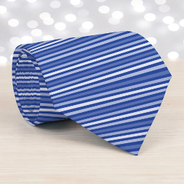 Gravata Blue Color Stripes Necktie