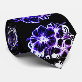 Gravata Blue Hibiscus