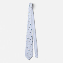 Gravata Blue Hydrangea Floral Tie