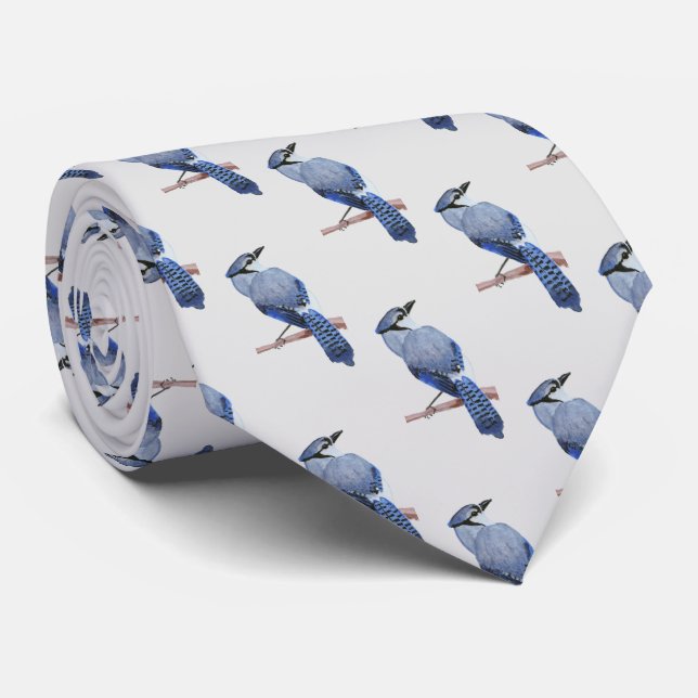 Gravata Blue Jay (Rolled)