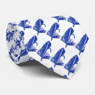 Gravata "Blue" Matuka Streamer