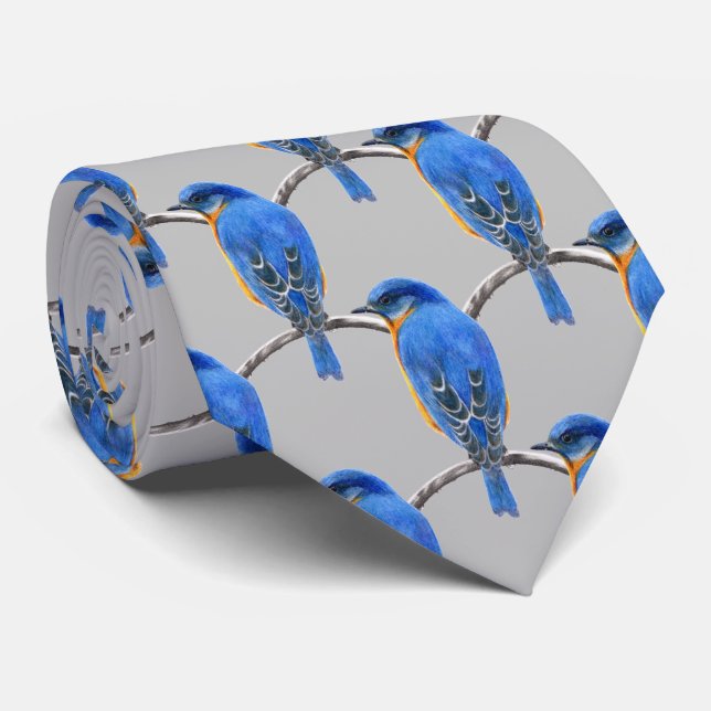 Gravata Bluebird (Rolled)