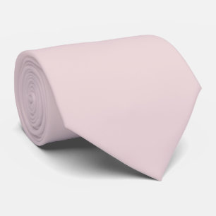 Gravata Blush em Pó Cor Sólida Rosa