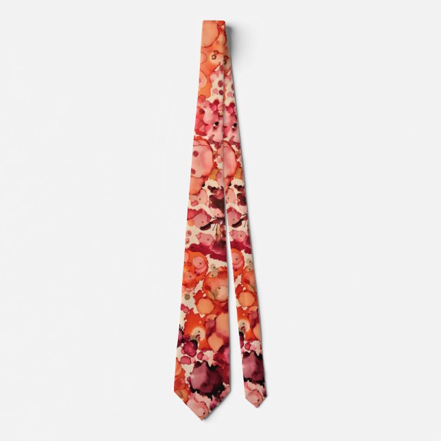 Gravata Boho Abstrato Wedding Tie (Frente)