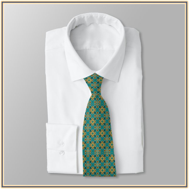 Gravata Boho Azulejo marroquino inspirado (Criador carregado)