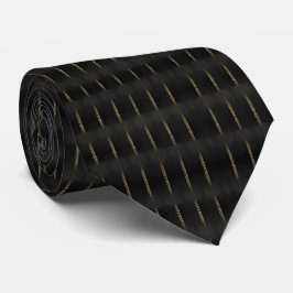 Gravata Boho Black Elegant Classy Neck Tie