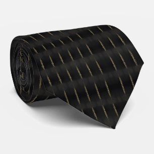 Gravata Boho Black Tie Elegant Classy Necktie